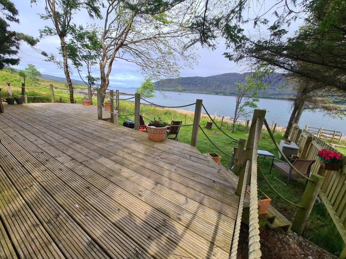 The Bay ,Luxury Shepherds Hut, Dundonnell Exterior foto