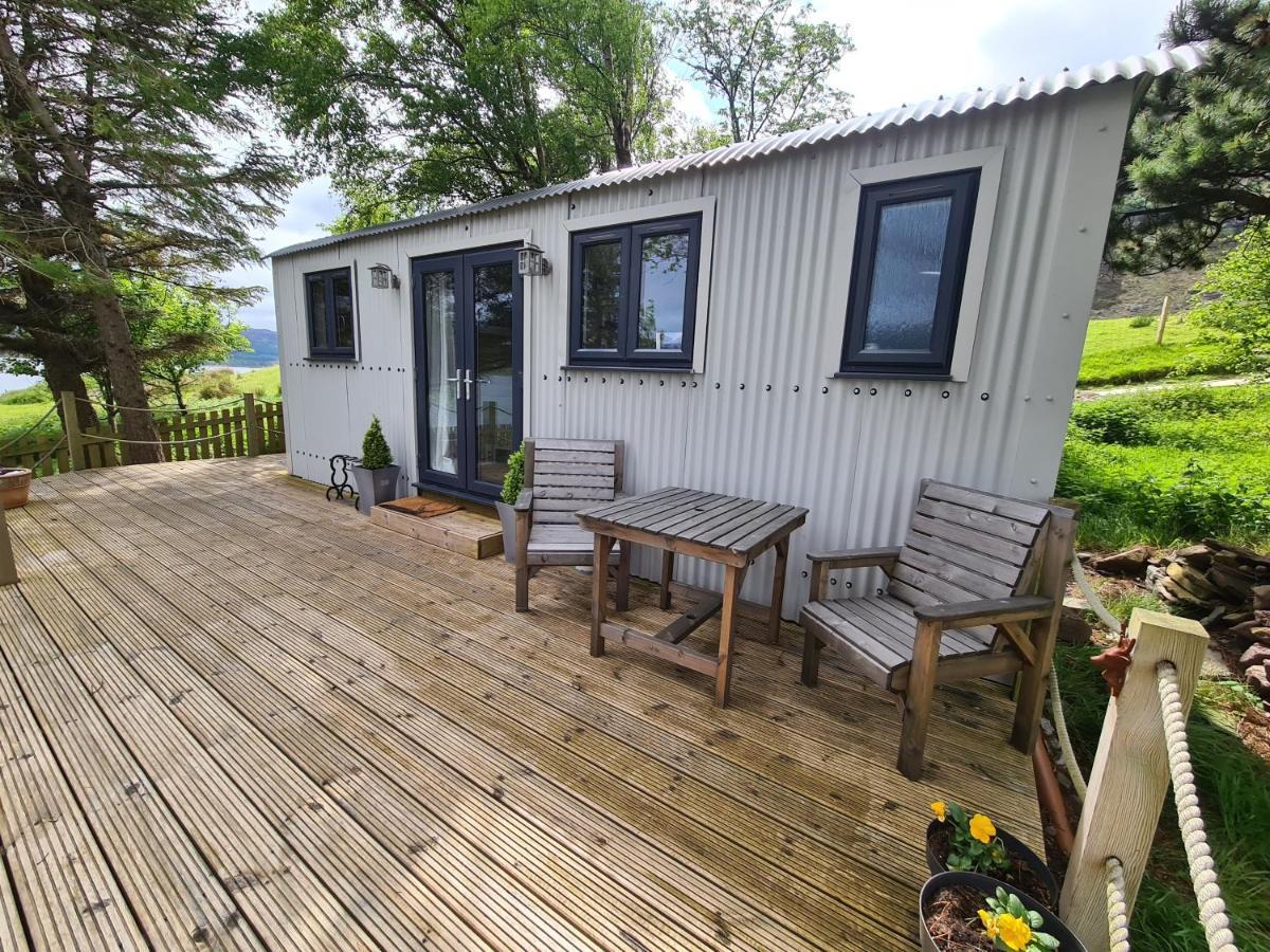 The Bay ,Luxury Shepherds Hut, Dundonnell Exterior foto