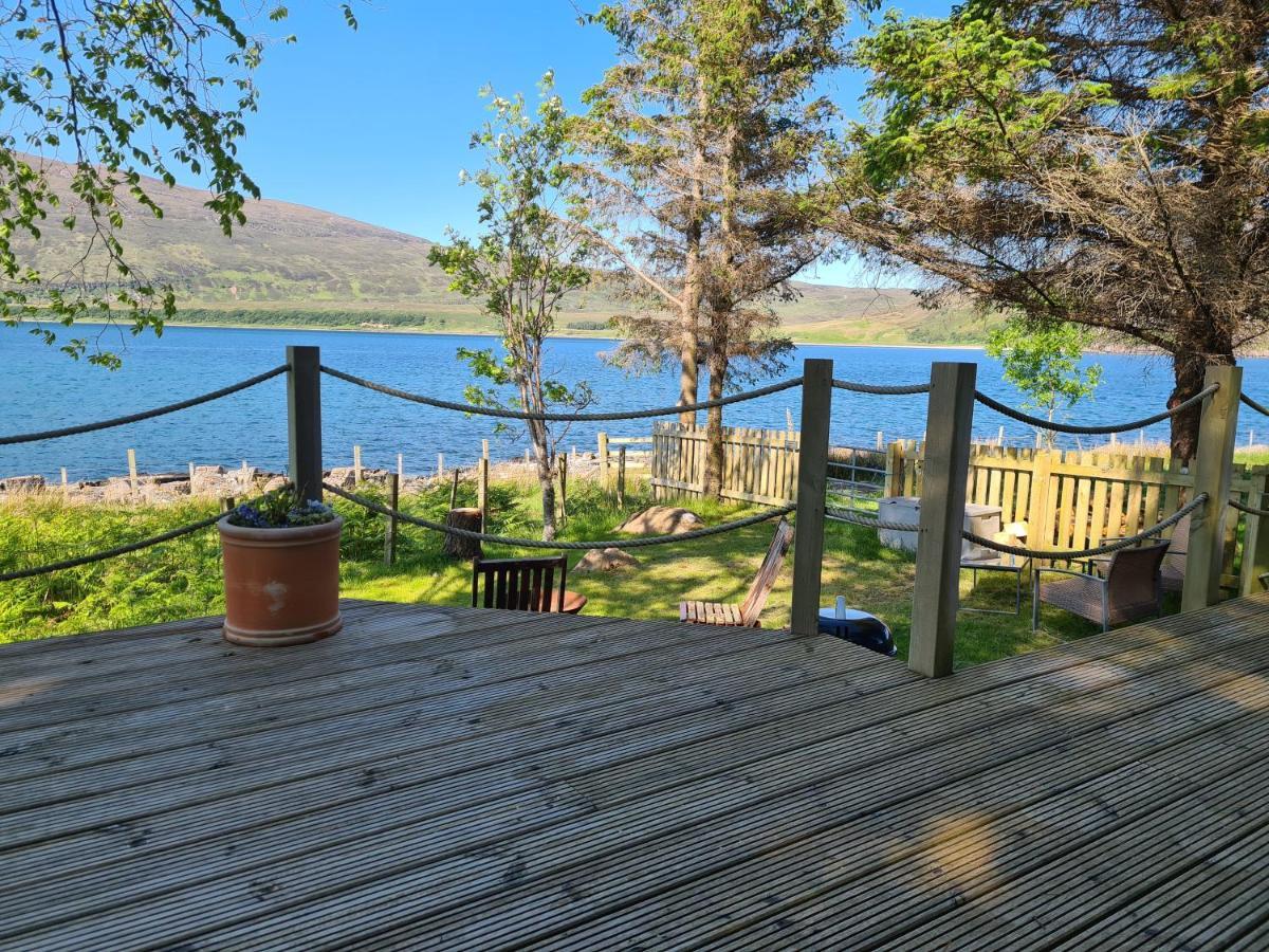 The Bay ,Luxury Shepherds Hut, Dundonnell Exterior foto
